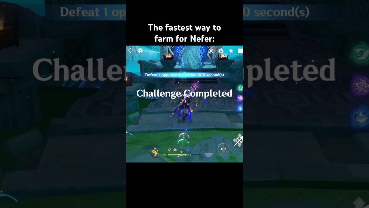 The most annoying artifact domain #genshinimpact #nefer #flins