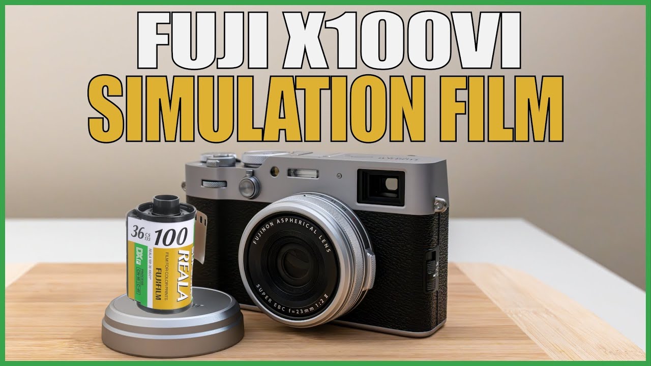 FUJI X100VI Simulation de films argentiques !