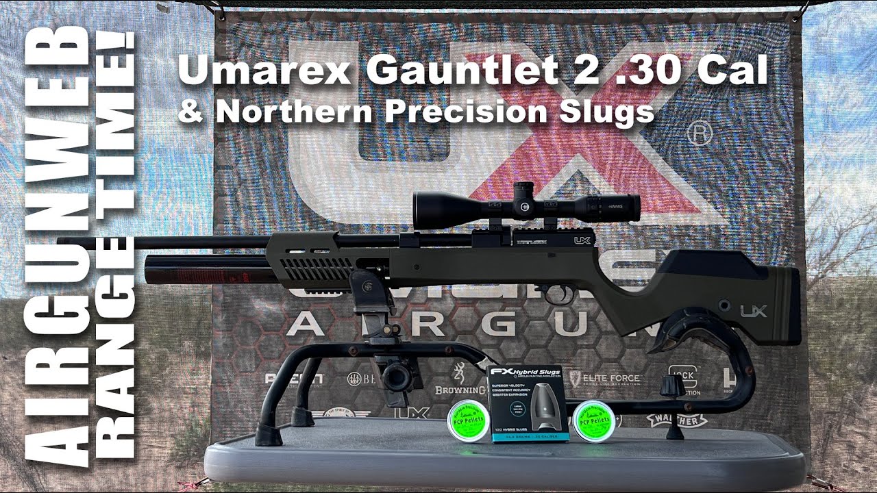 Umarex Gauntlet 2 .30 cal - New .30 Cal Slugs from Northern Precision