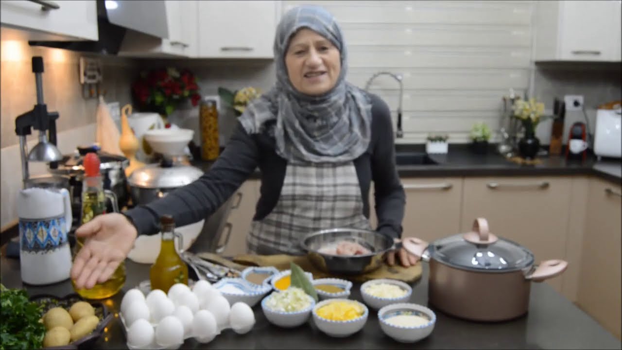 Tajine sdaf recette Tunisienne طآجين زدف وصفة تونسيّة