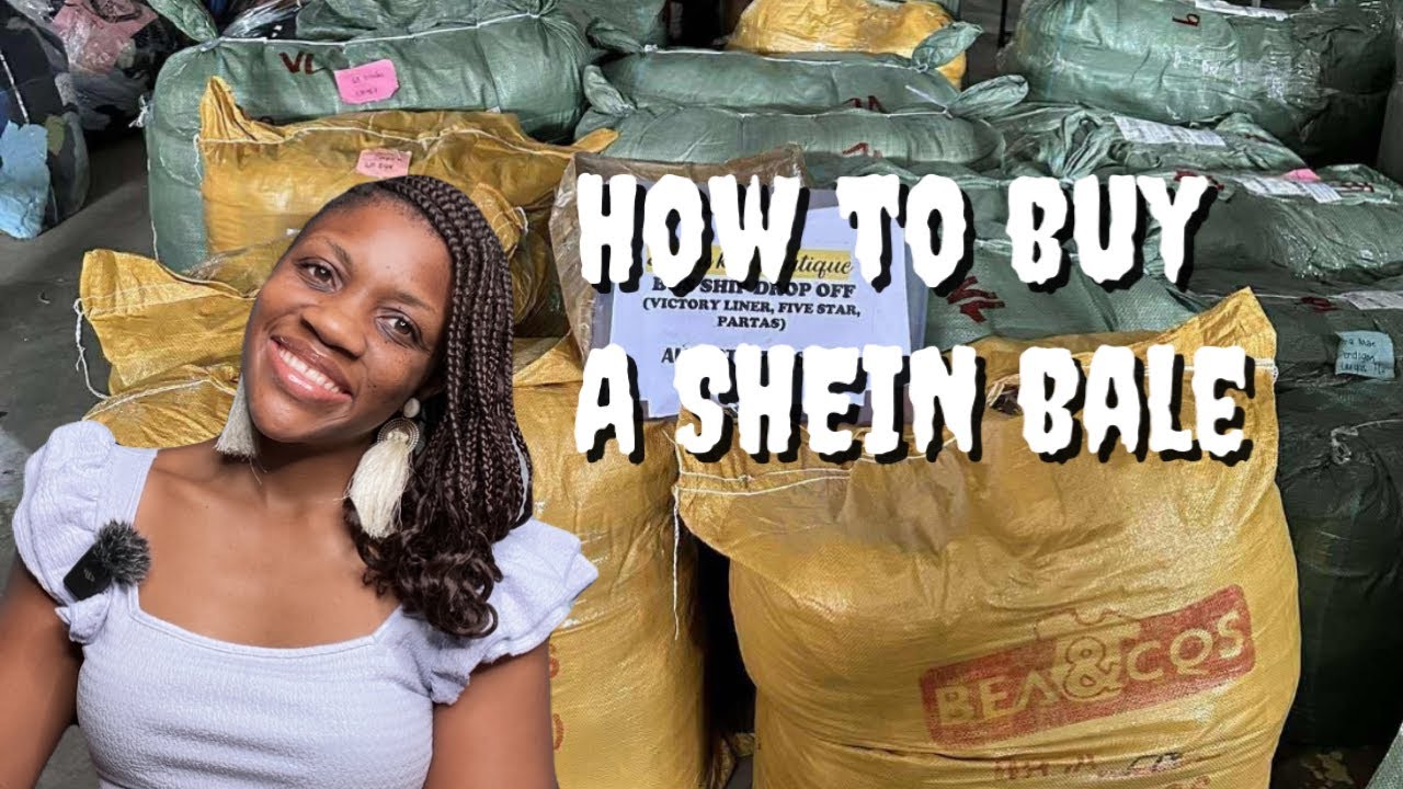 HOW TO BUY A SHEIN BALE FROM AFRICA ( CAMEROON)