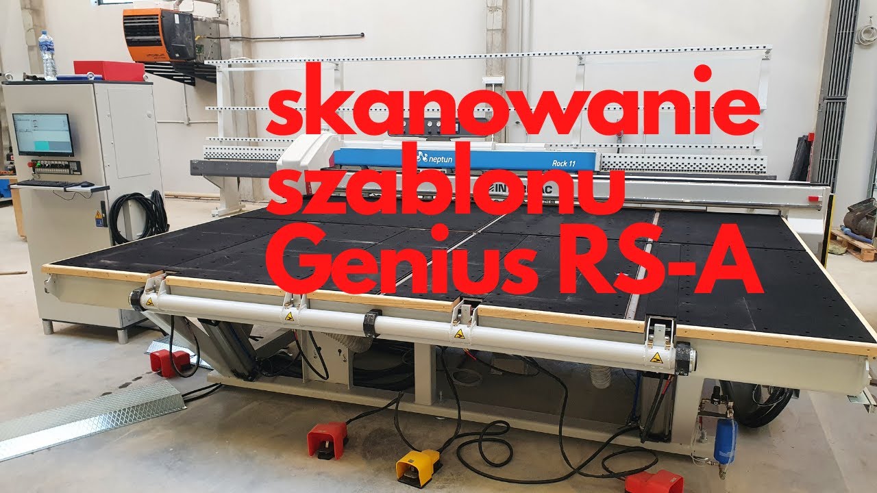 GENIUS RS-A Skanowanie szablonu INTERMAC