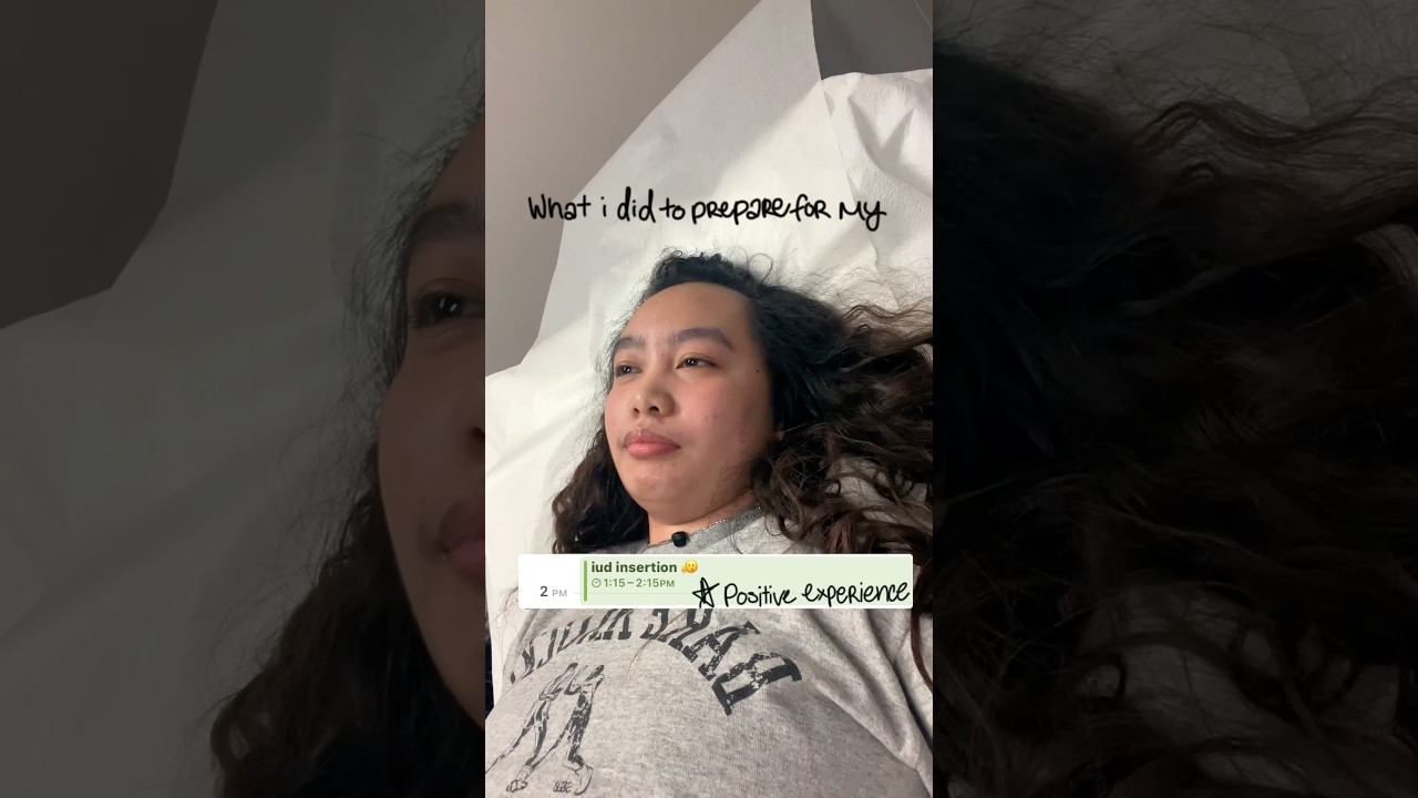 Get an iud with me *positive experience* #iudinsertion #copperiud