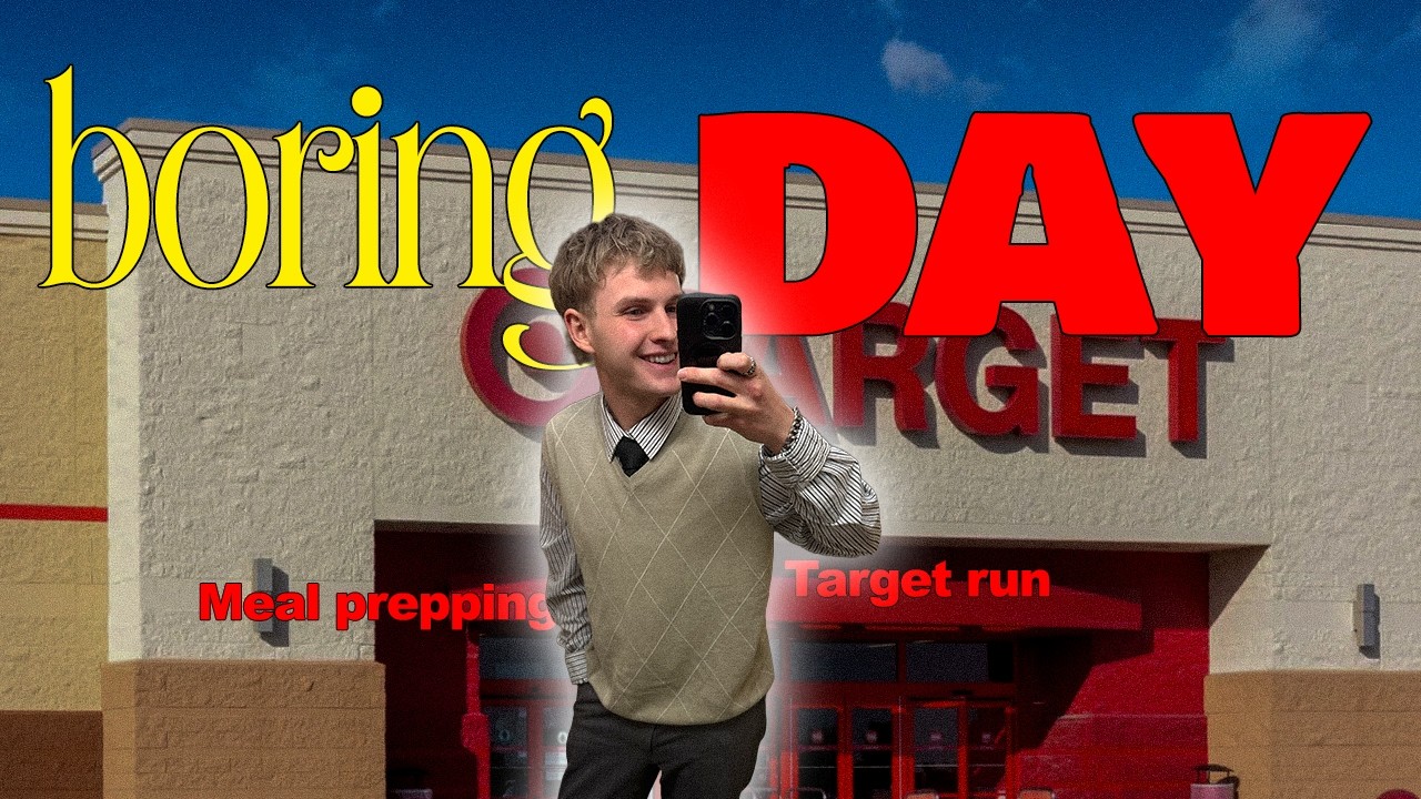 The 20s Diaries | just a boring day vlog | meal prep + target run