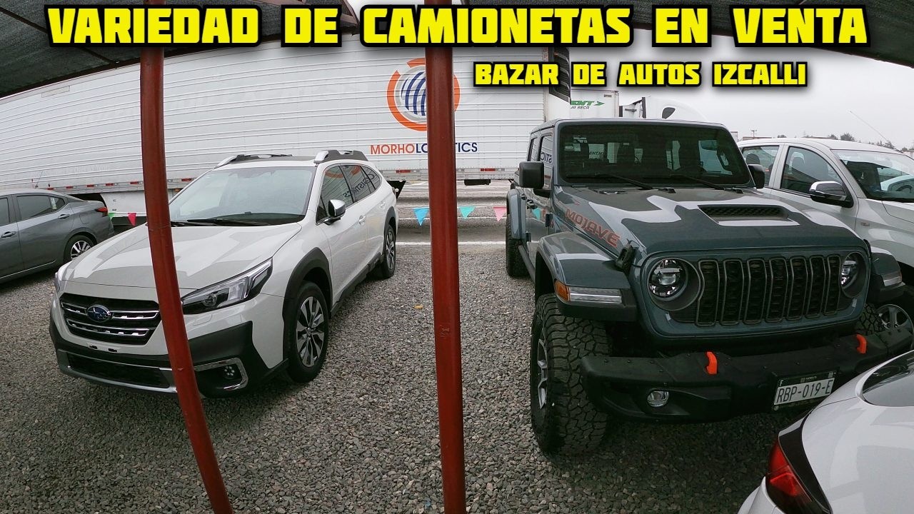 🤑⚠️ INCREIBLES Camionetas en Venta Jeep Mojave Mazda3 Frontier Koleos Explorer Bazar Autos Izcalli