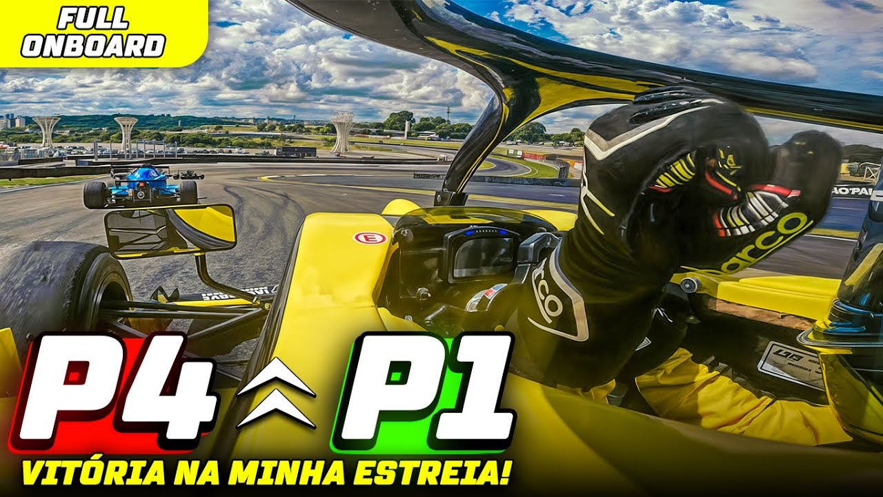 FULL ONBOARD - VITÓRIA - 1ª ETAPA FÓRMULA DELTA CORRIDA 1 INTERLAGOS
