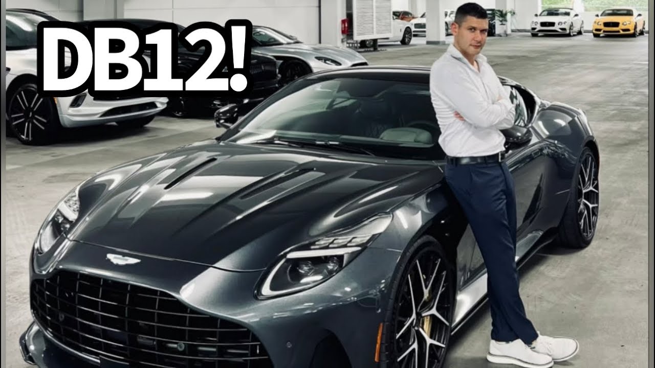 The 2024 Aston Martin DB12! Exclusive look at the world’s first super tourer!
