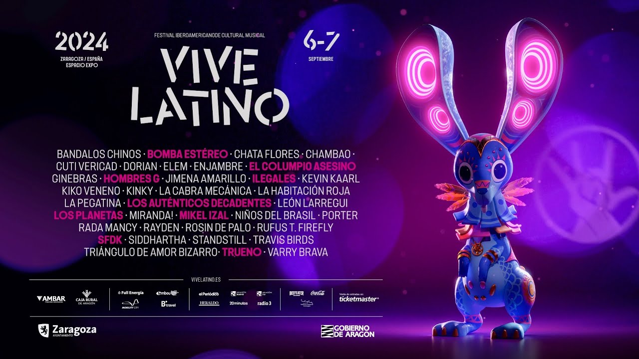 Video presentación | Vive Latino España 2024 💥