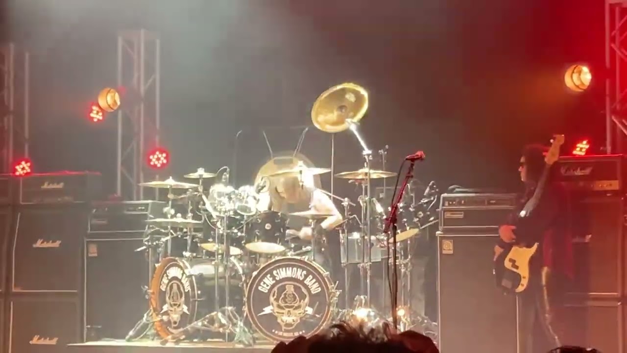 Brian Tichy Drum Solo Gene Simmons Band Riviera Theater N Tonawanda NY 8-19-2024