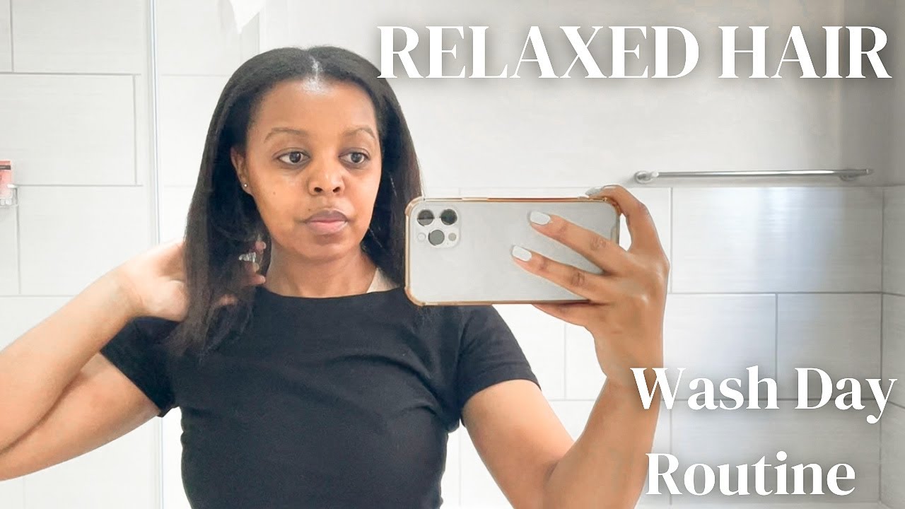 RELAXED HAIR | Wash Day Routine