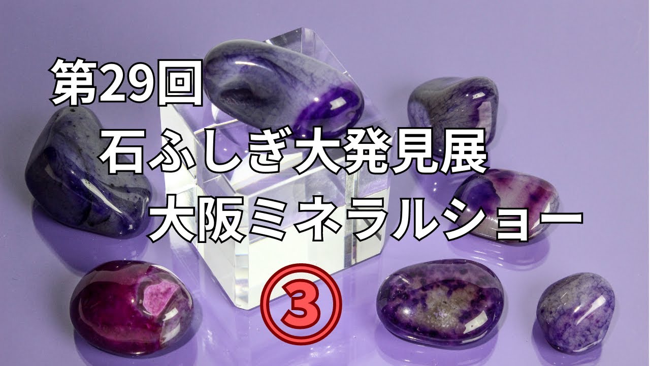 石ふしぎ大発見展（第29回大阪ミネラルショー）へ行ってきました😊 ③