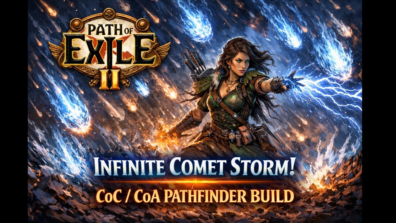 Poe2] 0.4 Pathfinder Coc Coa Spark Comet Mapping and Boss Highlight