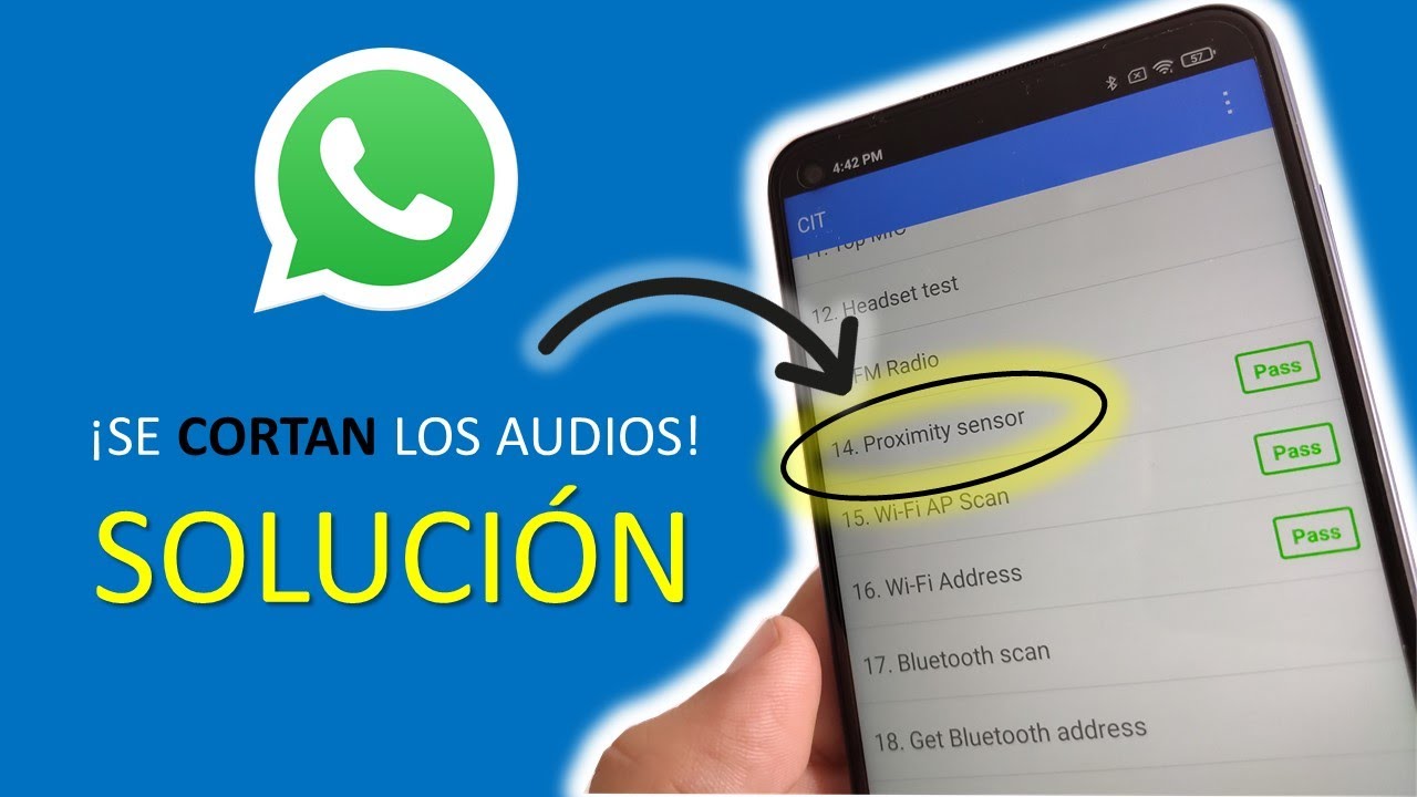 Audios de Whatsapp se cortan, Calibrar sensor de Proximidad Xiaomi. ¡Solución!