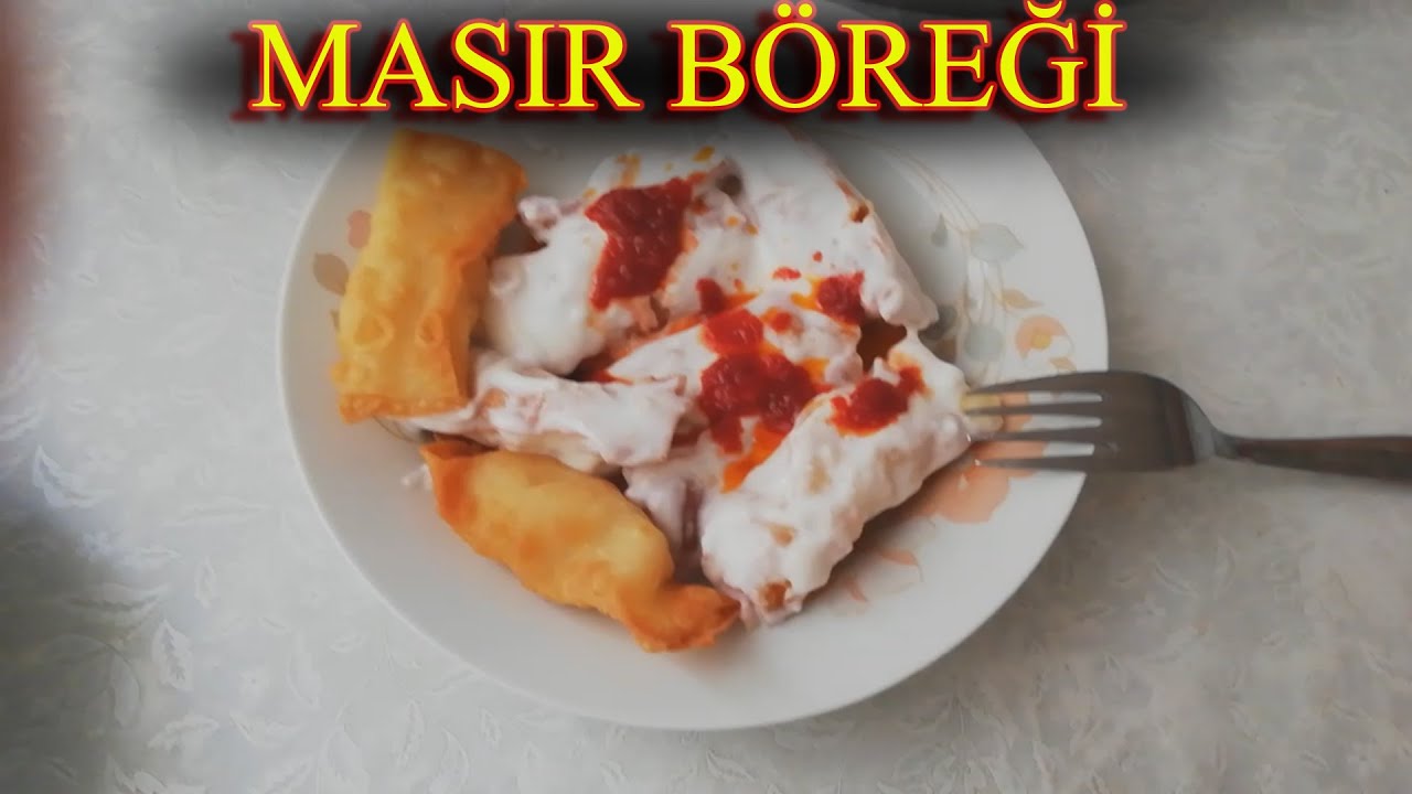 Ege Yöresel lezzetlerinden MASIR BÖREĞİ (Karaburun) Pirinçli Sigara Böreği