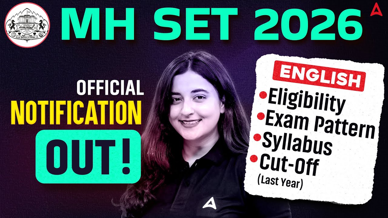 MHSET Exam 2026 | MH SET Notification | UGC NET English Complete Information
