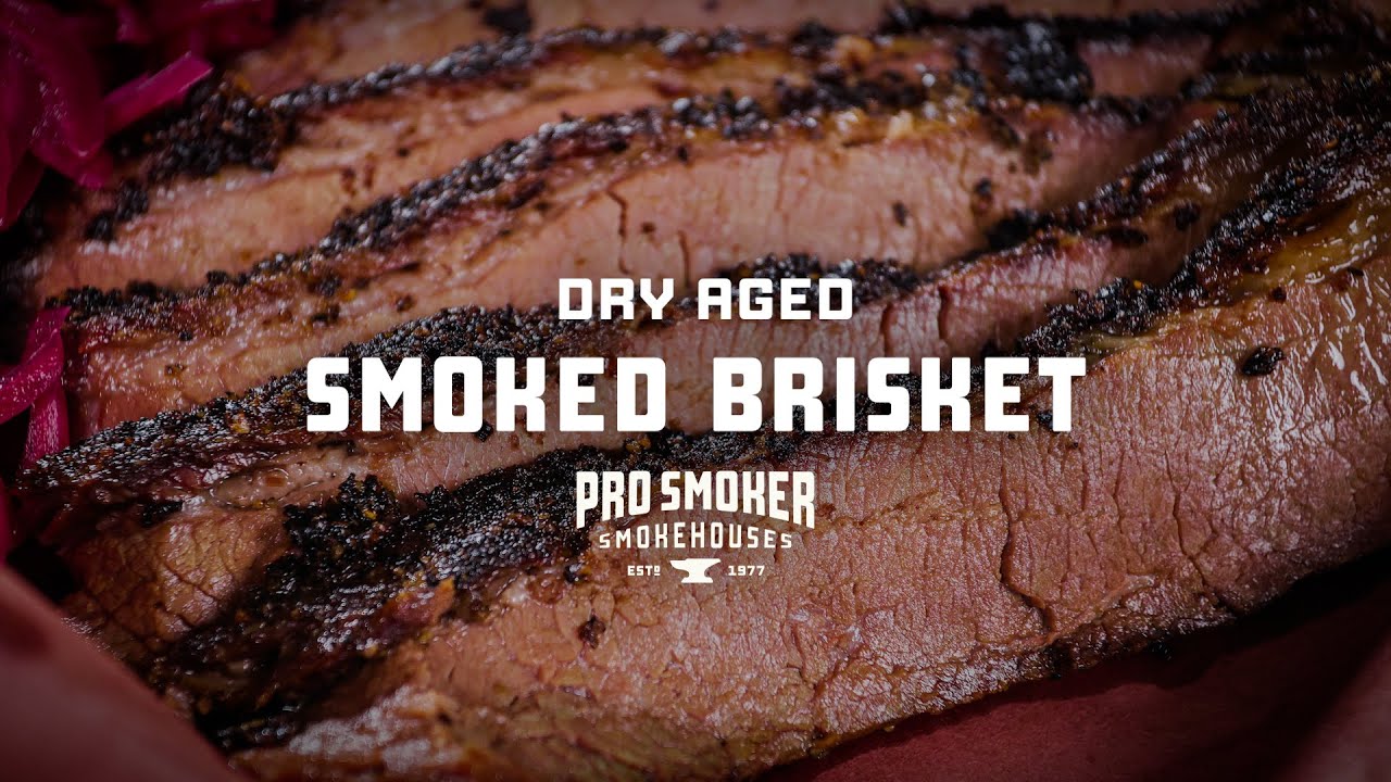 45- Day Dry Aged Smoked Brisket | How to Smoke Dry Aged Brisket