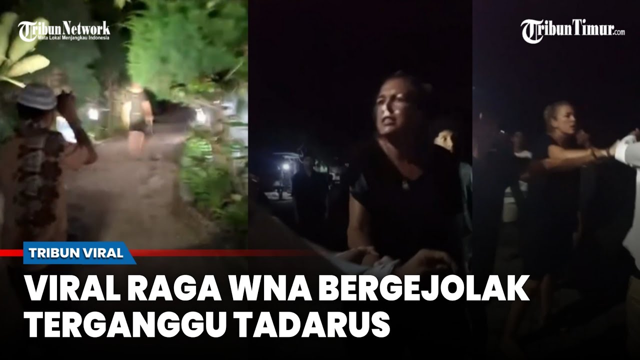 Pertama Ramadan, Jiwa Bule Meronta Ngamuk Diduga Terganggu Suara Tadarus