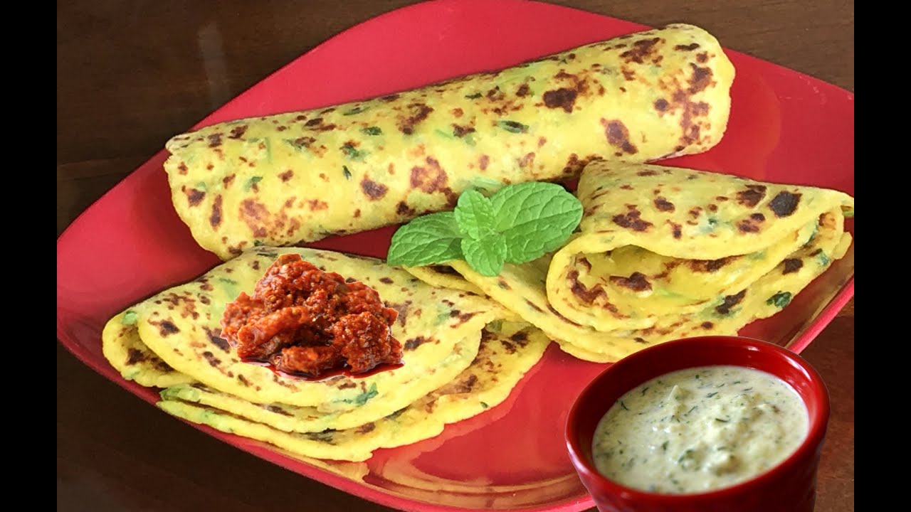 How to make Quick No Stuff Aloo Paratha | Indian Flat Potato Bread Video Recipe by Bhavna