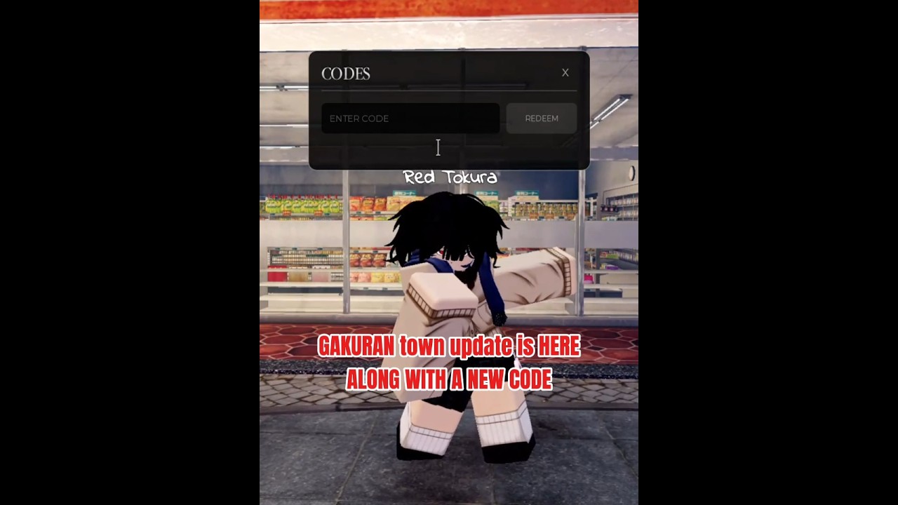 GAKURAN NEW CODE #roblox #gakuran #gakurancodes #rerolls #freererolls #rerollsforgakuran #gaming
