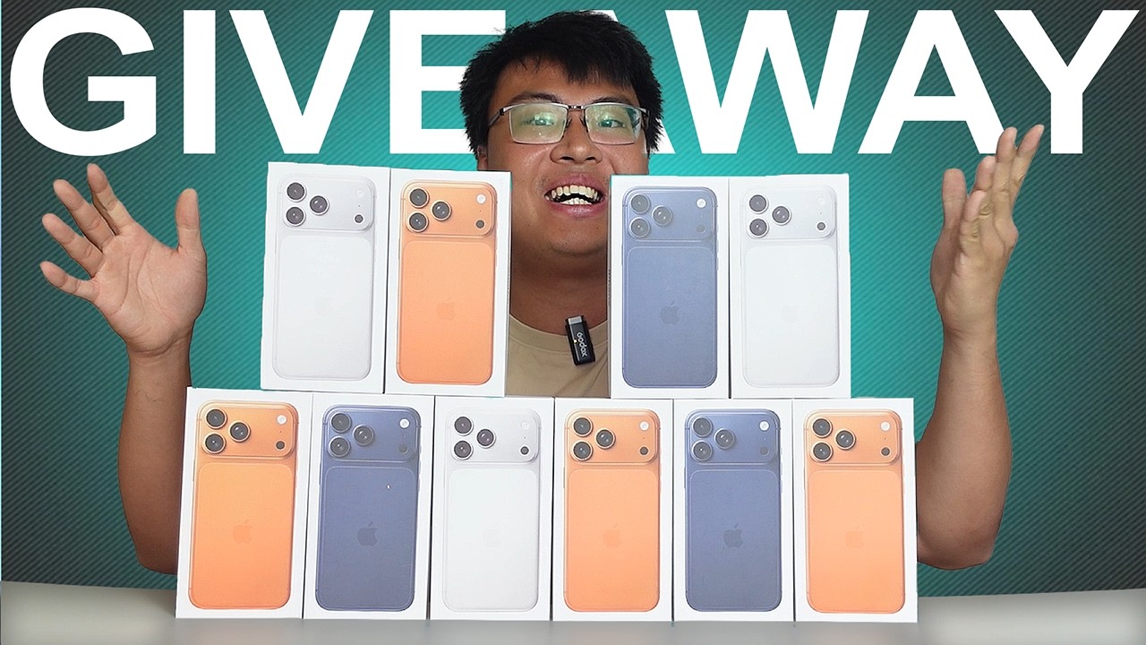 Розыгрыш 10 iPhone 17 Pro Max &ndash; Всемирная акция по розыгрышу призов