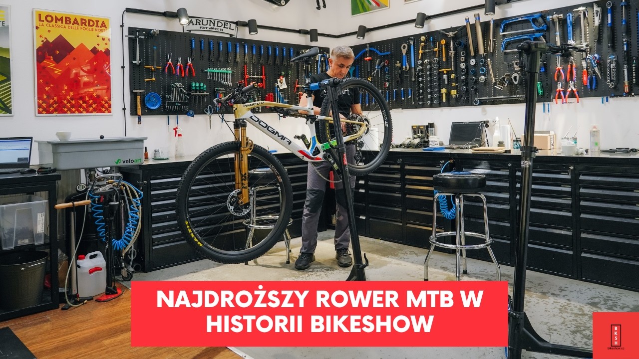 NAJDROŻSZY rower MTB w historii Bikeshow - Pinarello Dogma XC za ponad...