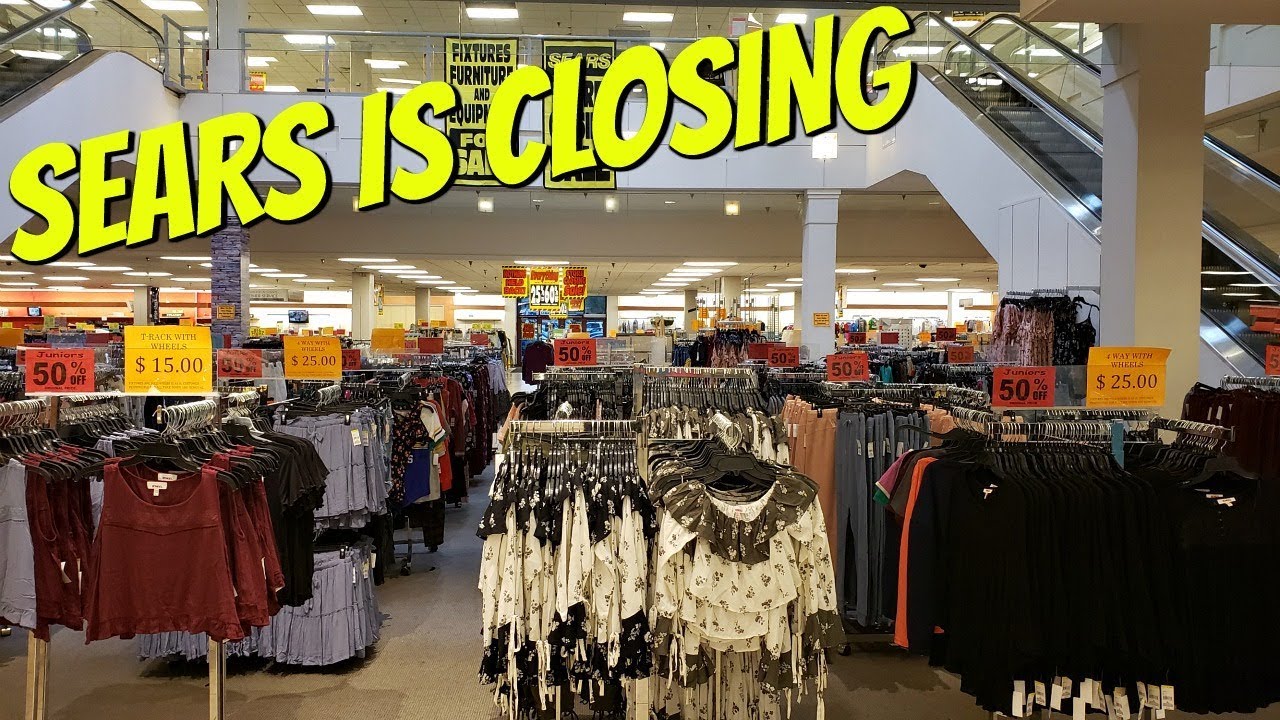 SEARS IS CLOSING SALE! ON EVERYTHING STORE WALK THROUGH JUNE 2019
