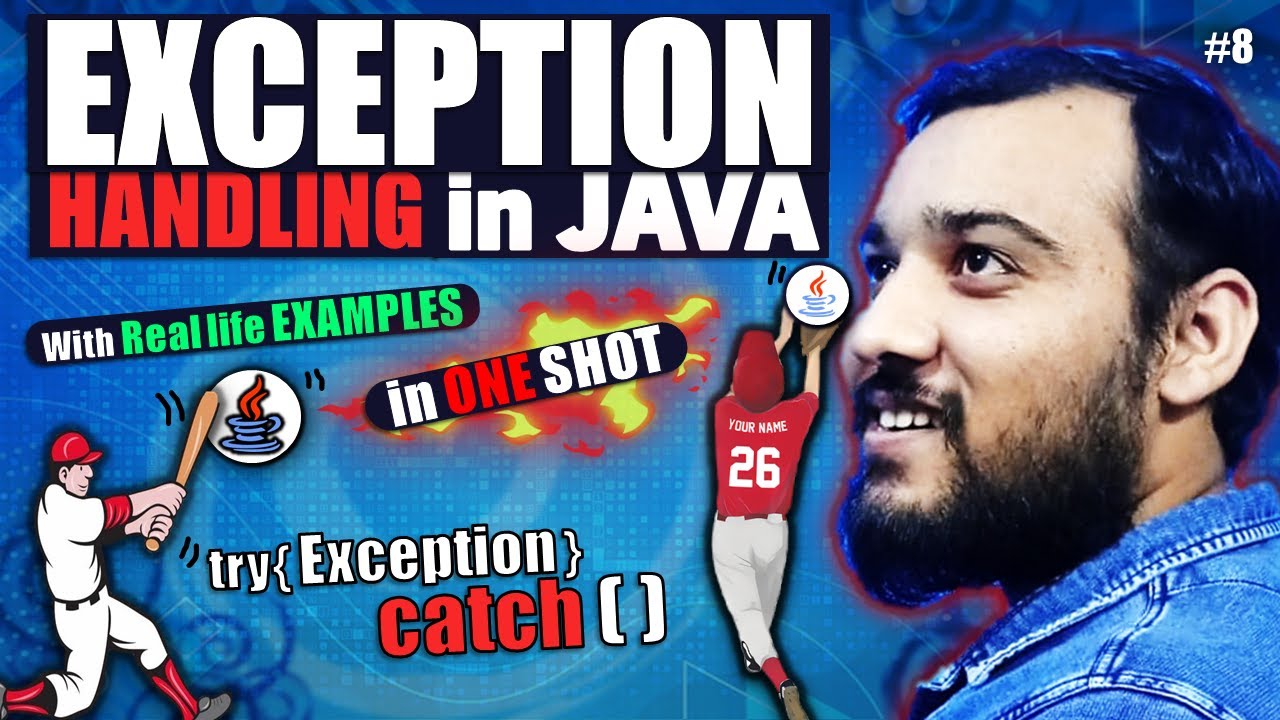 Java Exception Handling in ONE SHOT | Java Developer Series with Real Life Examples🔥
