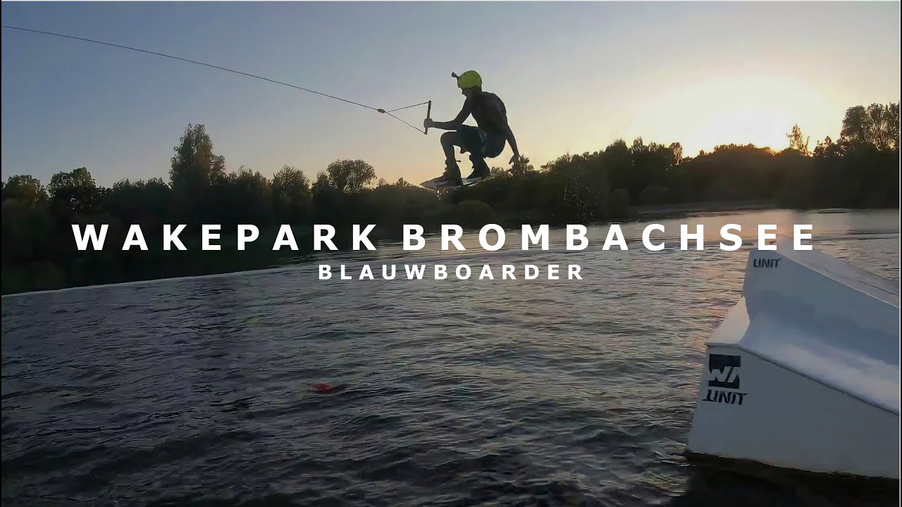 Wakeboarden am Wakepark Brombachsee - BlauWBoarder -