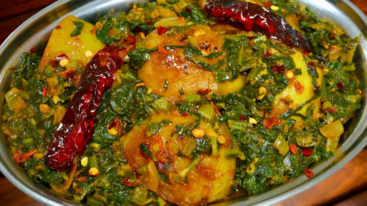 पालक आलू की शानदार सब्ज़ी |Palak Aloo Recipe | Aloo Palak Ki Sabji | New Style Sabji Recipe