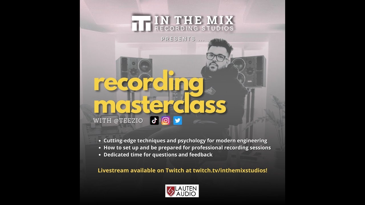 Recording Seminar with TEEZIO!