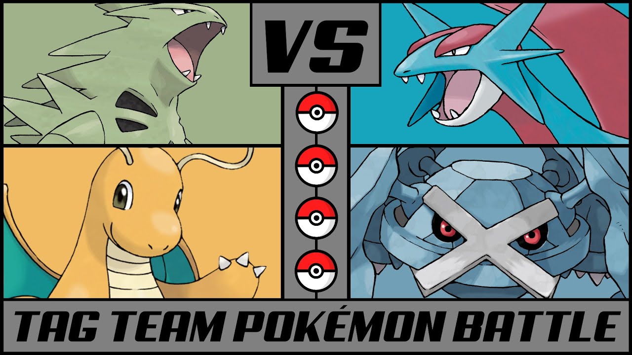 DRAGONITE&TYRANITAR vs METAGROSS&SALAMENCE | POKÉMON VGC BATTLE