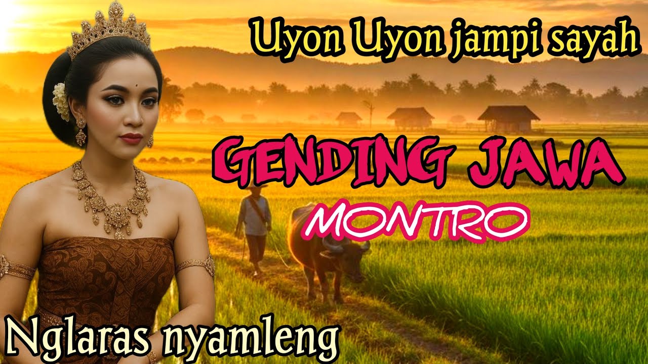 GENDING JAWA KLASIK // GENDING JAWA MONTRO NGLARAS NYAMLENG COCOK KAGEM JAMPI SAYAH 