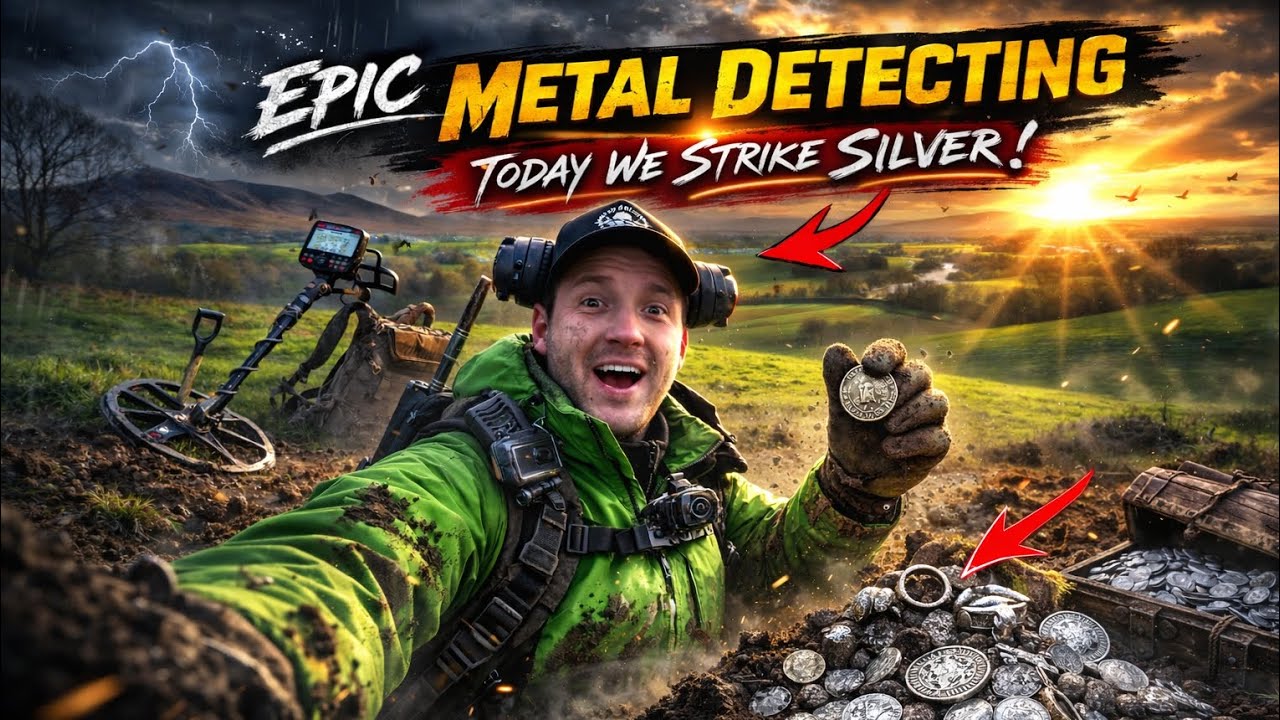 This Field Was Hiding SILVER All Along! 😮 #passion #love #vlog #adventure #history #metaldetecting 