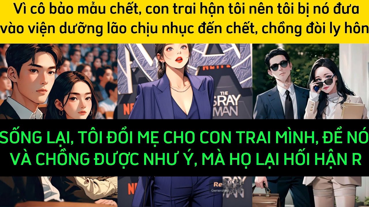 Kiếp này tôi đổi mẹ cho con trai để nó và chồng tôi được như ý sống cùng bảo mẫu, mà họ hối hận rồi
