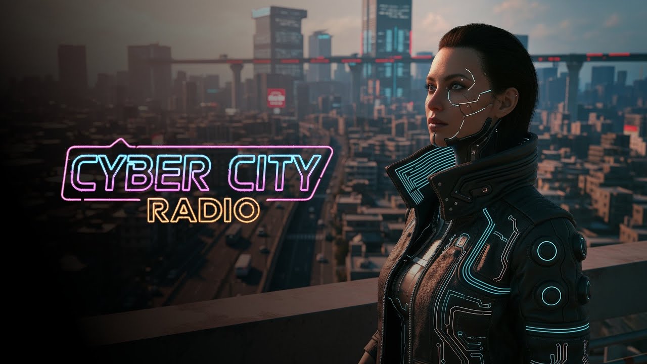No Ads | Darksynth - Chromatic Drift Syndicate - Cyber City Radio