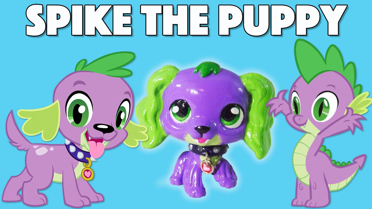 Custom SPIKE THE PUPPY LPS || Littlest Pet Shop + My Little Pony