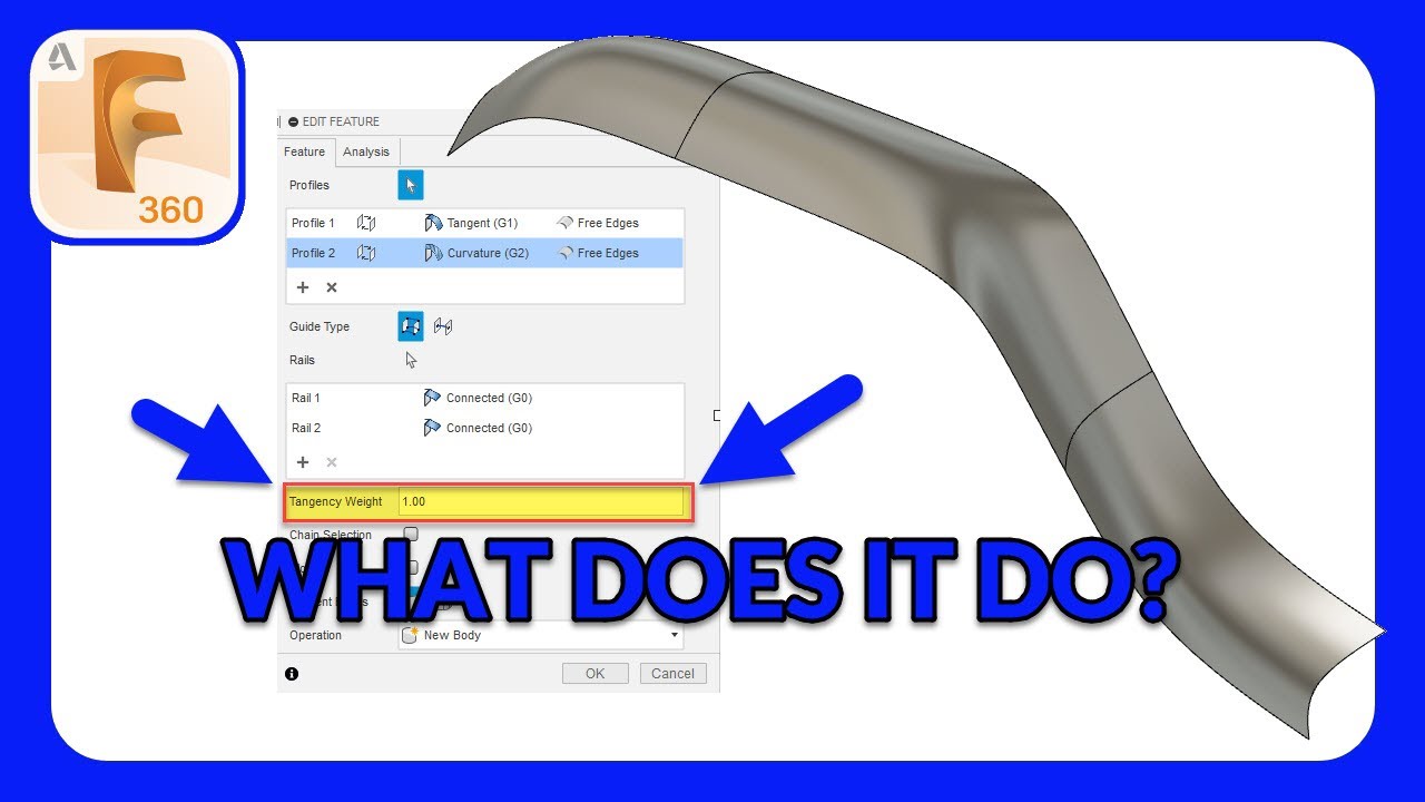 Surface Mastery Part 11 - What Does Tangency Weight Actually Do? | How To Use Tangency Weight