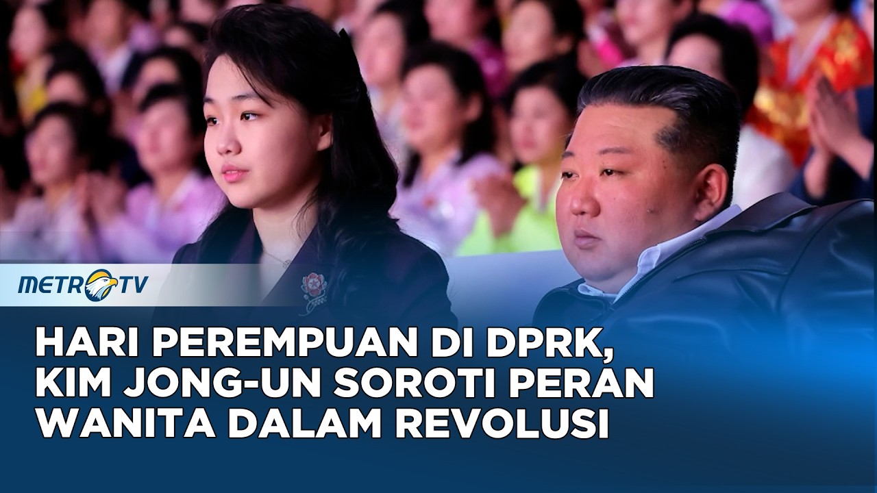 Kim Jong-un Rayakan Hari Perempuan Internasional Bersama Anak dan Istri