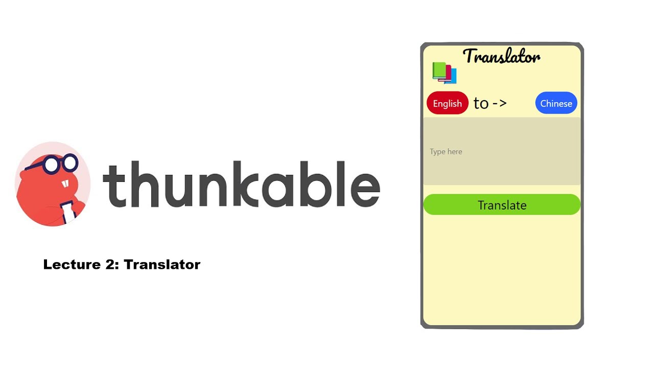 Thunkable: Translator v1.0