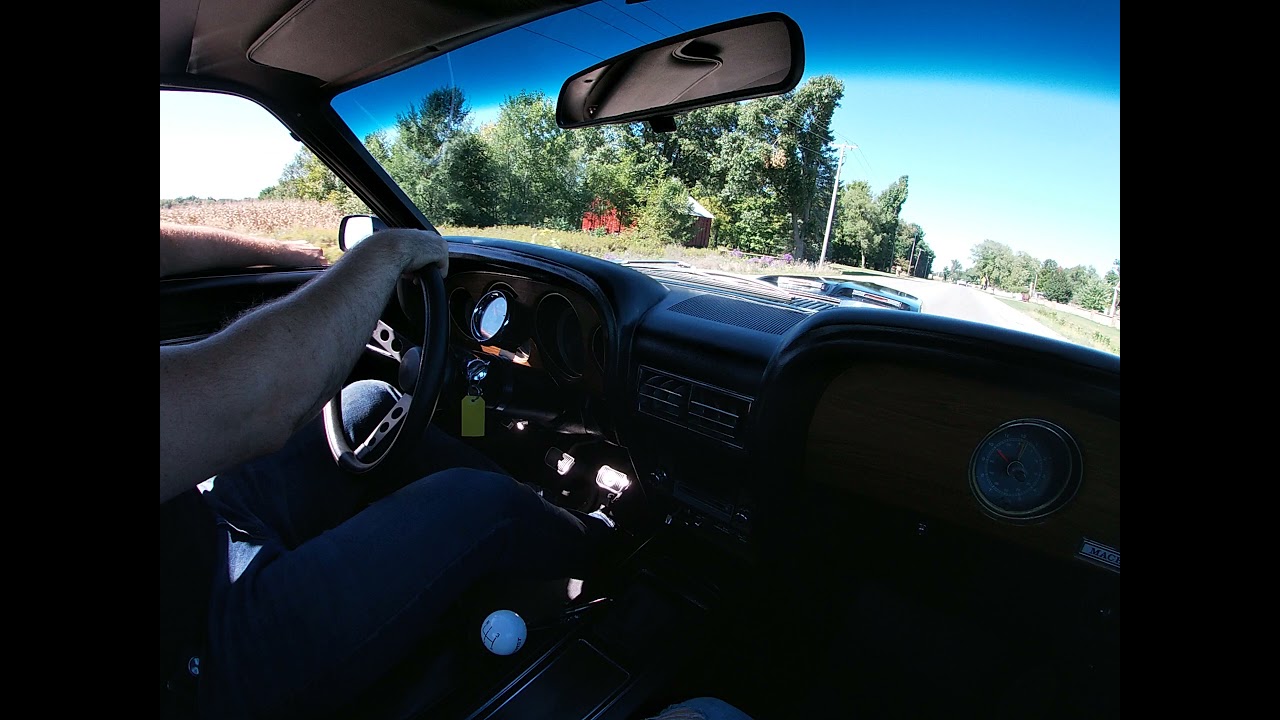 1970 Mustang Mach 1 Test Drive