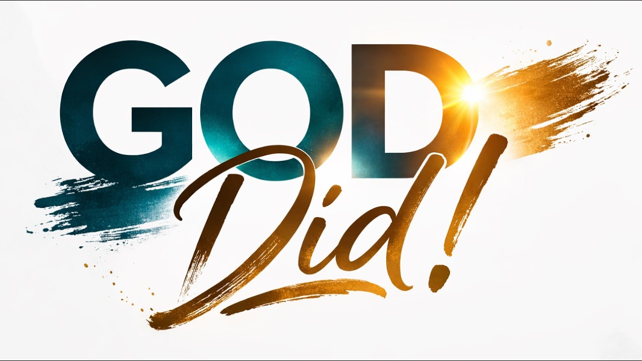 GOD DID! | TREASURES SERIES 9AM