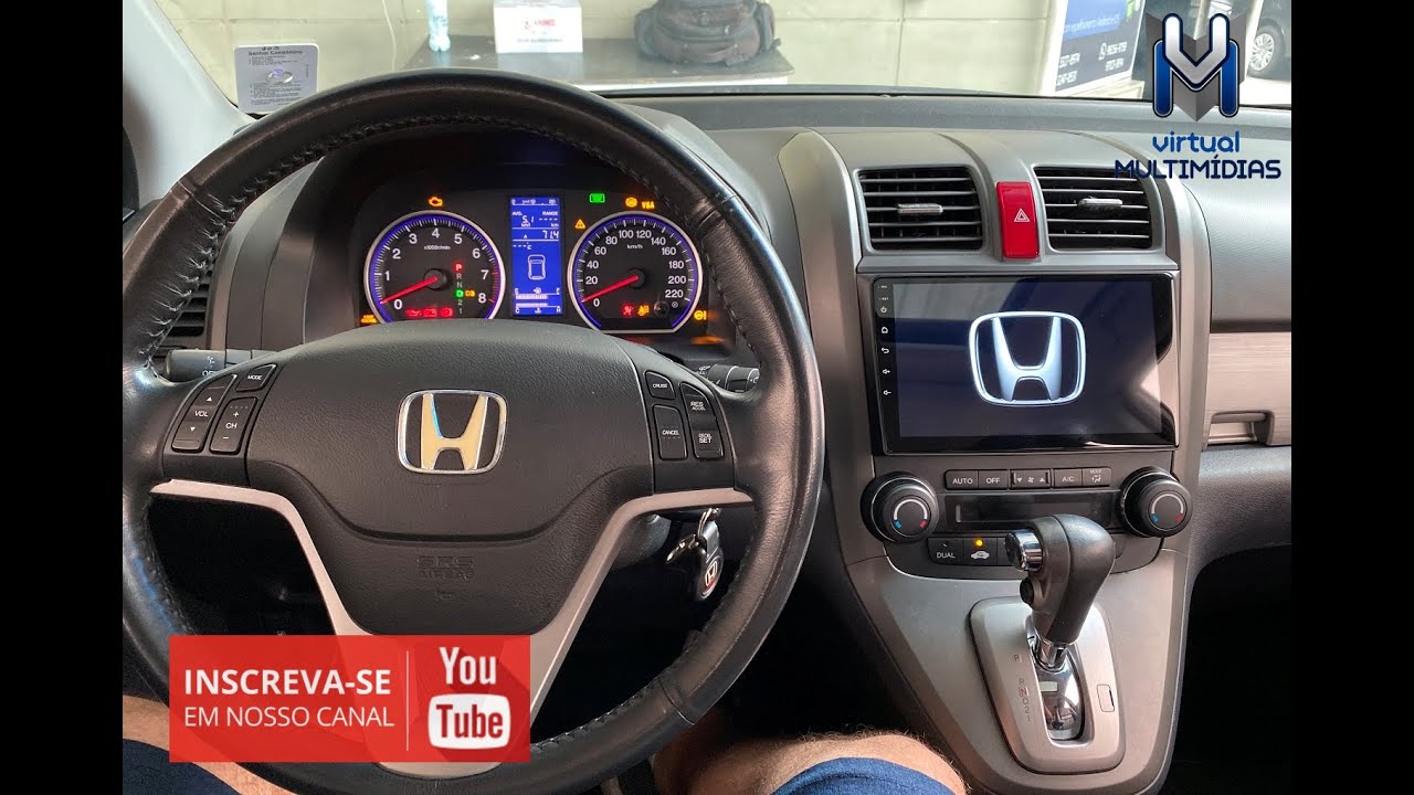 Central Multimídia Honda CR-V 2011 9