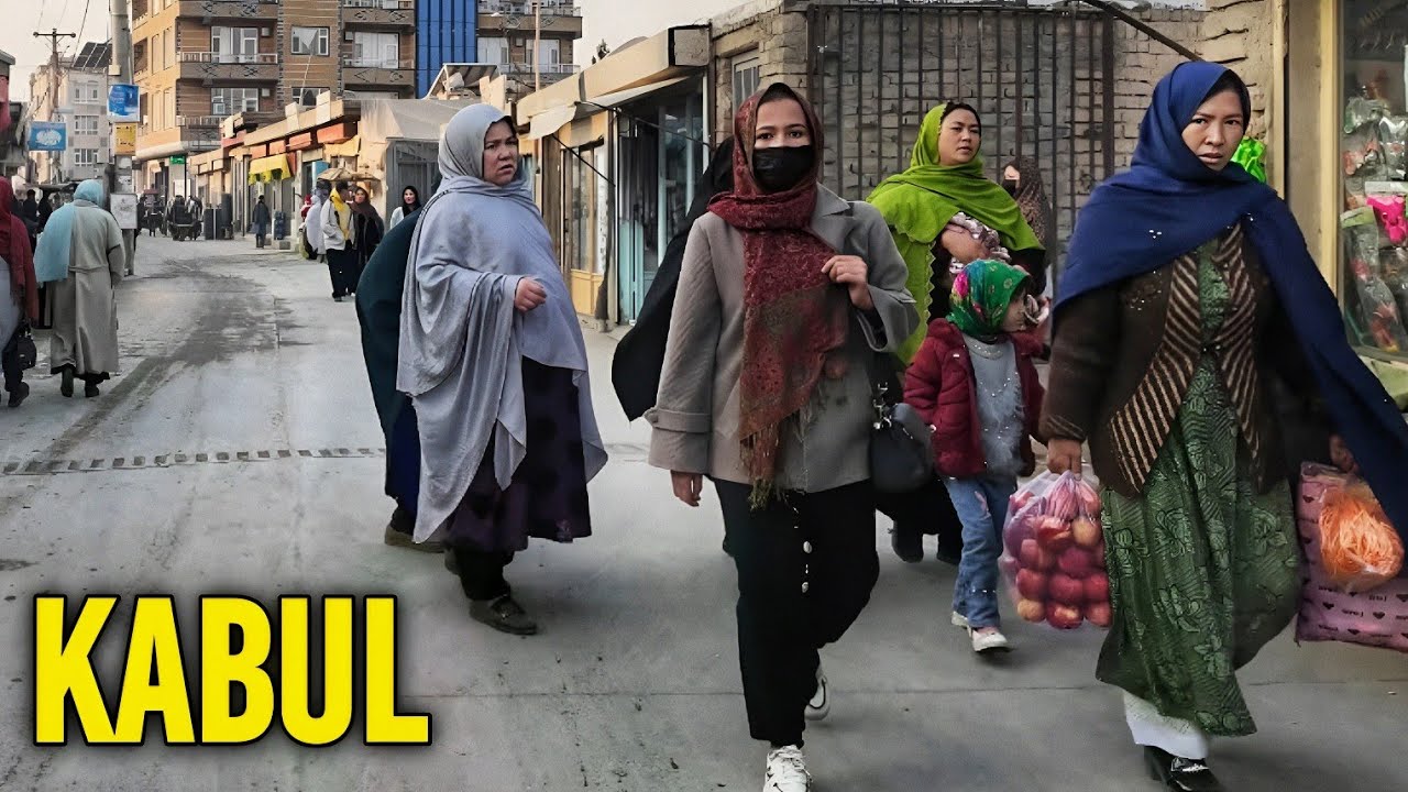 Afghanistan 4K 🇦🇫 | Pole Sorkh Kabul | Luxury Area Walking Tour 2026