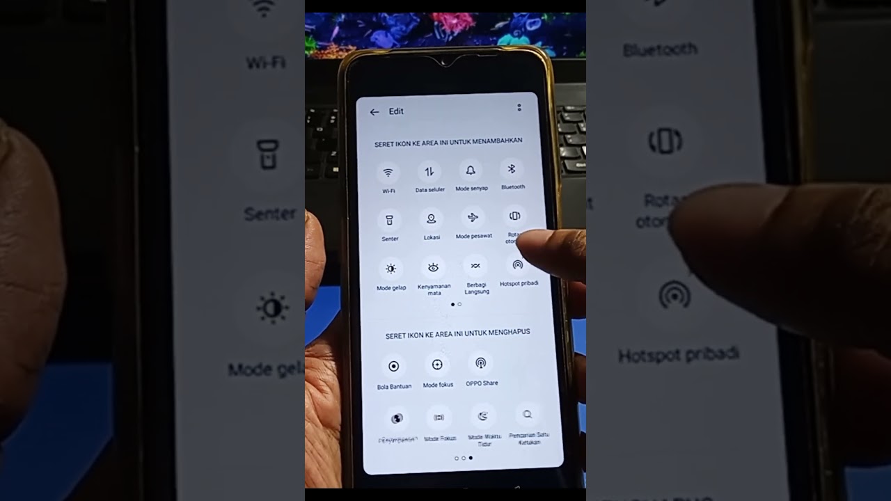 Merekam Layar hp Oppo