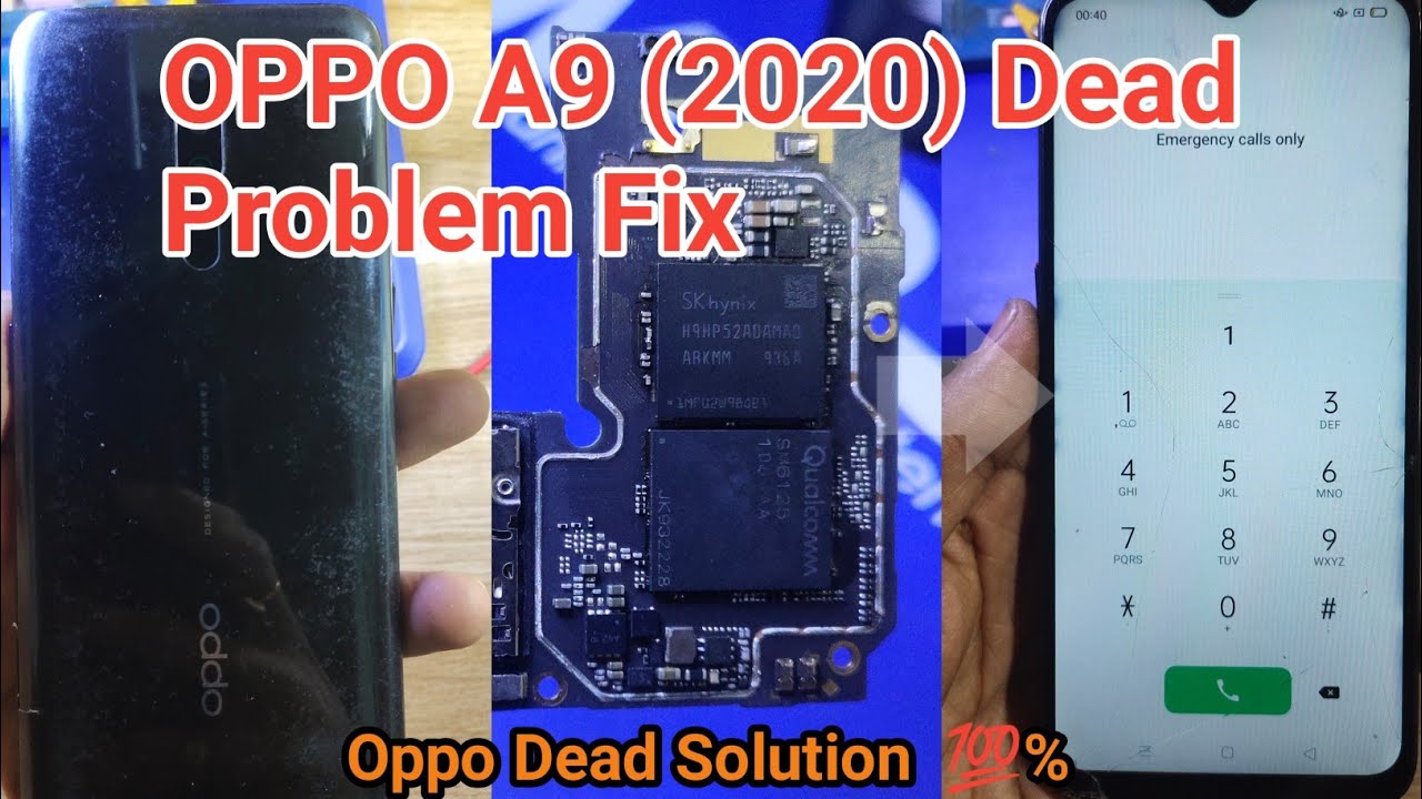 Oppo A9 2020 Dead Solution | Oppo A9 2020 Dead Problem Fix | Oppo a5 A9 2020 Not Turning on Fix