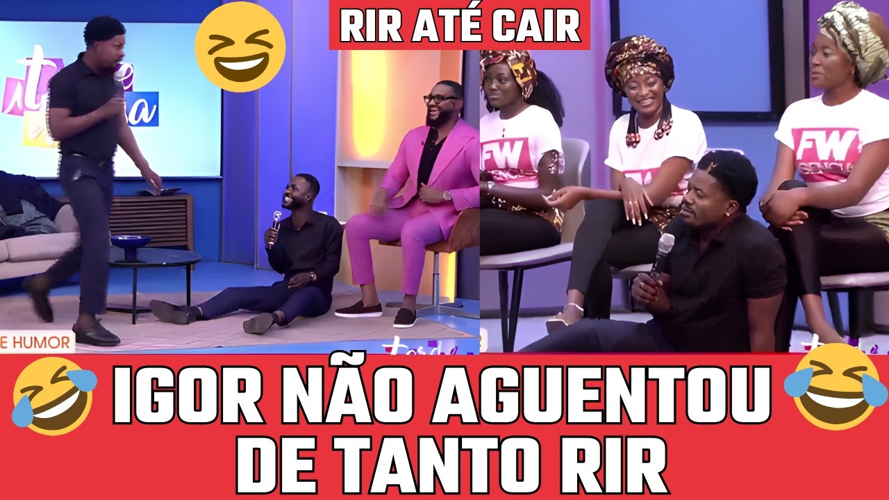 🤣IGOR NÃO AGUENTOU DE TANTO RIR COM PASTOR E O TRADUDOR
