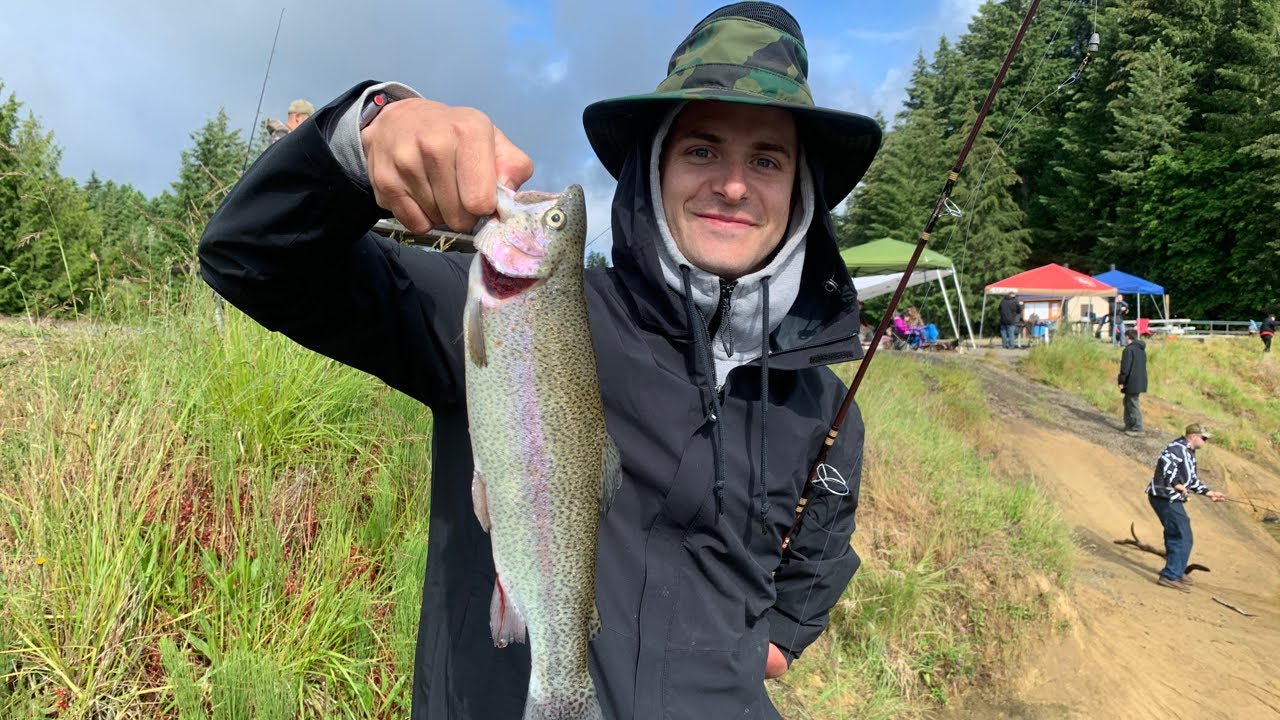 Oregon Trout Fishing with HOTTEST Powerbait of 2020