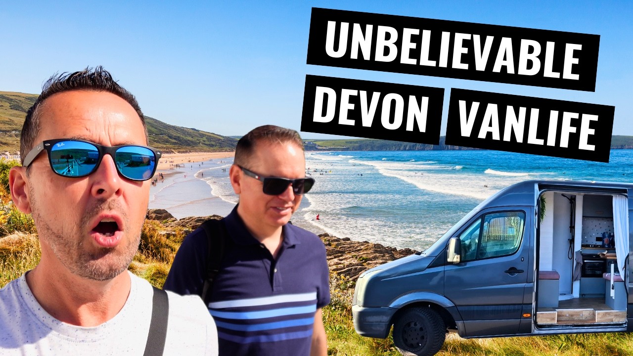 VAN LIFE DEVON Unbelievable! £16 for THIS Campsite in Woolacombe |  Ilfracombe