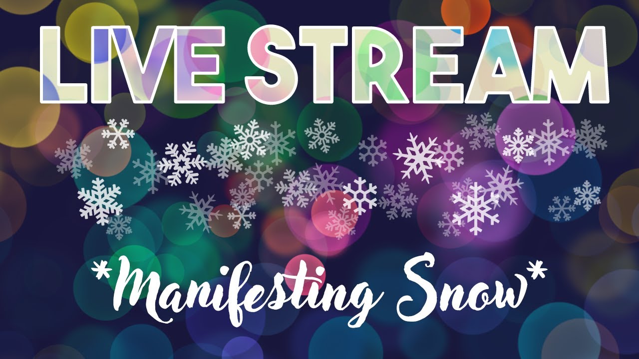 Live Stream: *Manifesting Snow* (aka it's grey and drizzly and i want winter on my nails!)