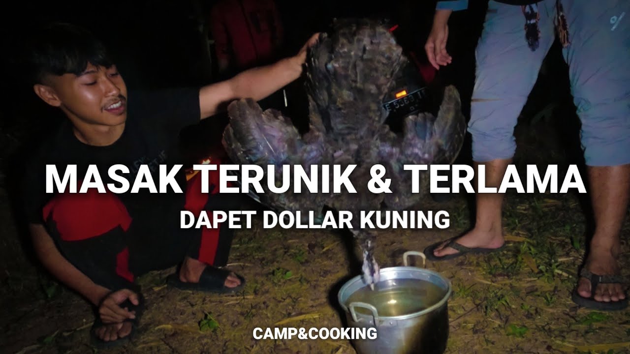 REHAT MENDAKI - MASAK HEWAN UNIK - CAMP & COOKING